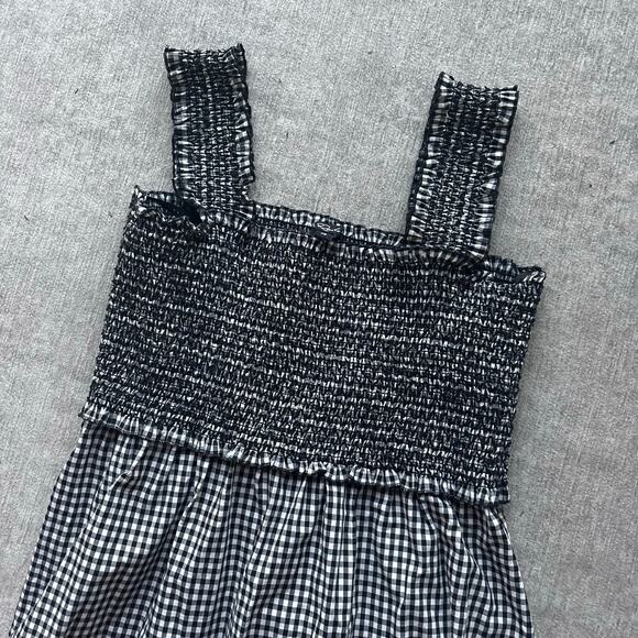 Rails Rumi Gingham Midi Dress in Black Mini Gingham - Picture 3 of 5